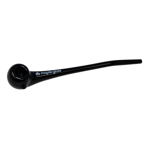 Maple Glass Black Gandalf Straight Pipe 10 Inches