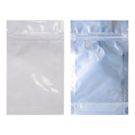 White And Clear Apple Bag 3.6 x 5 x 1.5 Inches Pack Of 50 Baggies