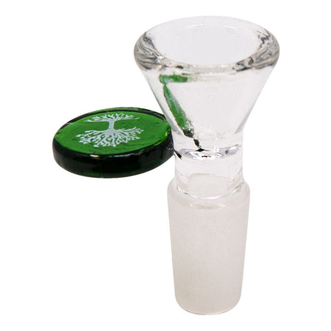 Tree of Life Green Glass Bowl 14mm