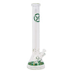 Teal Green Karma Series 9mm Thick Beaker 18 Inches Bong By Soul Glass