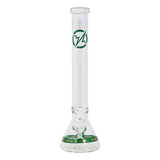Teal Green Karma Series 9mm Thick Beaker 18 Inches Bong By Soul Glass