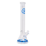 Blue Karma Series 9mm Thick Beaker 18 Inches Bong By Soul Glass