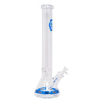 Blue Karma Series 9mm Thick Beaker 18 Inches Bong By Soul Glass