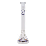 Purple Karma Series 9mm Thick Beaker 18 Inches Bong By Soul Glass