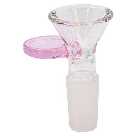 Crown Glass Pink Bowl 14mm