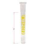 Yellow Spider Glass Stem 4 Inches 14mm