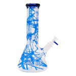 Blue Darkweb Series Spider Glass Beaker Bong 12 Inches