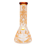 Golden Darkweb Series Spider Glass Beaker Bong 12 Inches