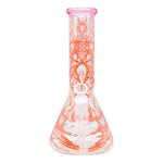 Pink Darkweb Series Spider Glass Beaker Bong 12 Inches