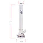 Soul Glass 9mm Thick Purple Glass Beaker Bong 24 Inches