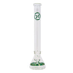 Soul Glass 9mm Thick Teal Glass Beaker Bong 24 Inches