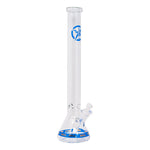Soul Glass 9mm Thick Blue Glass Beaker Bong 24 Inches