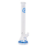 Soul Glass 9mm Thick Blue Glass Beaker Bong 24 Inches