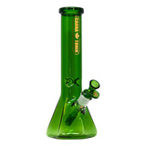 Green Hexagonal 12 Inches Bong By Cannatonik