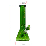 Green Hexagonal 12 Inches Bong By Cannatonik