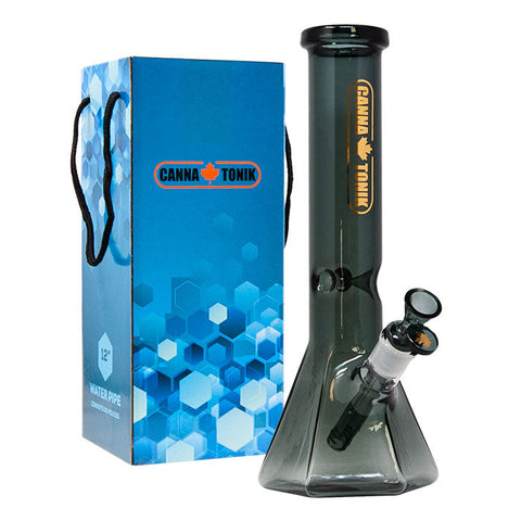 Gray Hexagonal 12 Inches Bong By Cannatonik