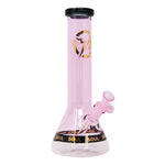 Pink Reborn Series 12 Inches Beaker Bong By Soul Glass