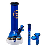 Blue Reborn Series 12 Inches Beaker Bong By Soul Glass