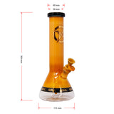 Jade Yellow Reborn Series 12 Inches Beaker Bong By Soul Glass