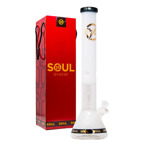 White Soul Glass Avatar Series 18 Inches Bong