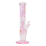 Pink Maple Glass Tree Percolator Bong 13 Inches