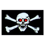 Skull N Red Eyes Flag