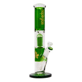 Green Maple Glass Tree Percolator Bong 13 Inches