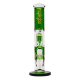 Green Maple Glass Tree Percolator Bong 13 Inches
