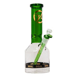 Green Afterlife Series 12 Inches Octagon Bong By Soul Glass
