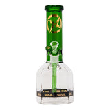 Green Afterlife Series 12 Inches Octagon Bong By Soul Glass