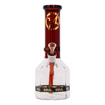 Amber Afterlife Series 12 Inches Octagon Bong By Soul Glass