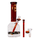 Amber Afterlife Series 12 Inches Octagon Bong By Soul Glass
