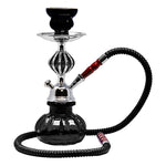 Black Pumpkin Glass Hookah 11 Inches