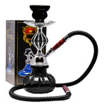 Black Pumpkin Glass Hookah 11 Inches