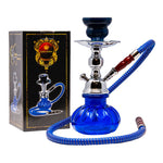 Blue Pumpkin Stainless Steel Hookah 10 Inches