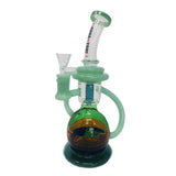 CANNATONIK LIGHT GREEN REYCLER BONG