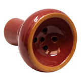 Red Hookah Ceramic Bowl