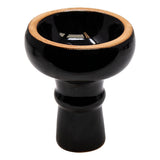 Black Hookah Ceramic Bowl