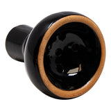 Black Hookah Ceramic Bowl
