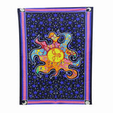 Cotton Sleeping Sun Maple Tapestry