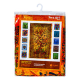 Cotton Tree Of Life Orange Maple Tapestry