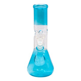 Sky Blue Single Percolator Glass Bong 8 Inches