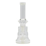 White Disk Percolator Bong 7 Inches