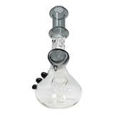 Grey Swirly Dirly Bong 6 Inches