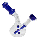 Blue Swirly Dirly Bong 6 Inches