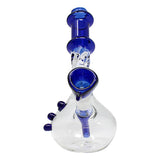 Blue Swirly Dirly Bong 6 Inches