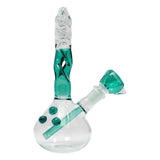 Twisted Teal Beaker Bong 6 Inches