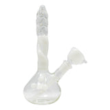 Twisted White Beaker Bong 6 Inches