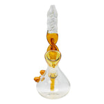 Twisted Amber Beaker Bong 6 Inches