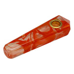 Orange Stone Look Smoking Pipe 3 Inches